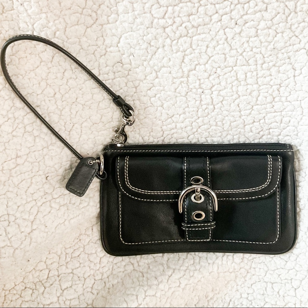 Vintage Coach Wristlet